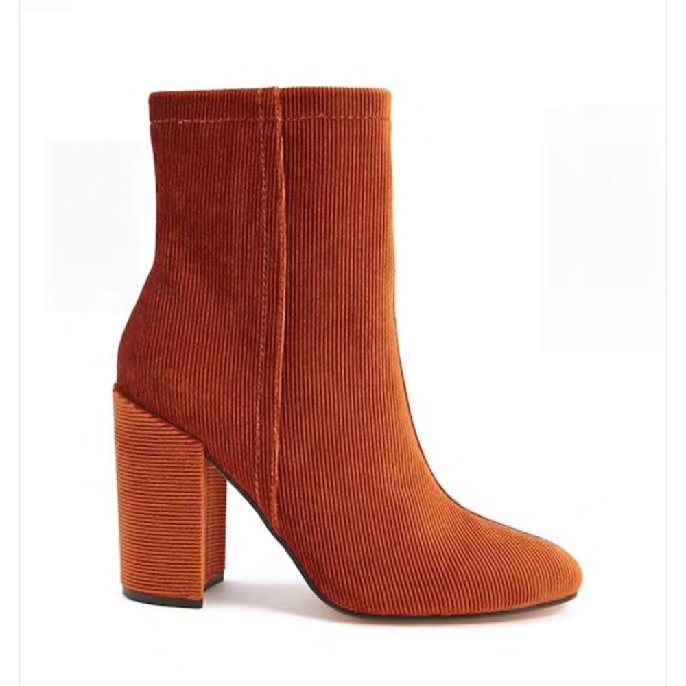 Corduroy Booties